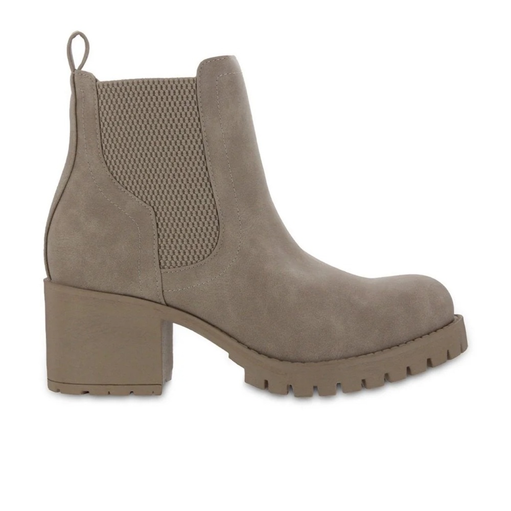 Stylish MIA Taupe Ankle Booties